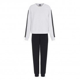 анцуг,дамски,анцузи,ea7,emporio,armani,7w000121,af12643,tracksuit,white
