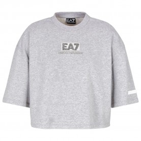 тениска,дамски,тениски,ea7,emporio,armani,7w000177,af12473,short,sleeve,t,shirt,grey