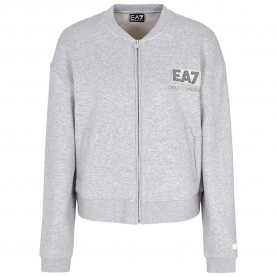 блуза,дамски,блузи,ea7,emporio,armani,7w000178,af12473,full,zip,sweatshirt,grey