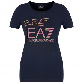 тениска,дамски,тениски,ea7,emporio,armani,7w000182,af10373,short,sleeve,t,shirt,blue