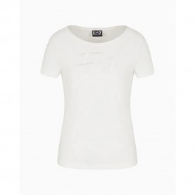 тениска,дамски,тениски,ea7,emporio,armani,7w000184,af10373,short,sleeve,t,shirt,white