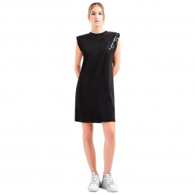 рокля,дамски,поли,и,рокли,ea7,emporio,armani,7w000481,af10373,short,sleeve,dress,black
