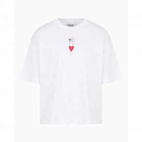 тениска,мъжки,тениски,ea7,emporio,armani,7x000038,af13243,short,sleeve,t,shirt,white,f0076,(white)