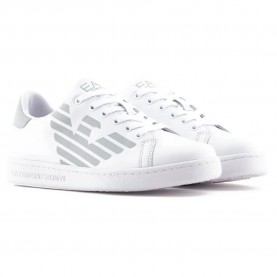 Маратонки EA7 EMPORIO ARMANI 7Y000001_AF10179 trainers - White (White / Grey) маратонки,мъжки,маратонки,дамски,маратонки,ea7,emporio,armani,7y000001,af10179,trainers,white,(white,grey)