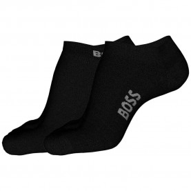 чорапи,мъжки,чорапи,boss,logo,bamboo,10270348,01,socks,2,pairs,black