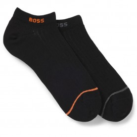 чорапи,мъжки,чорапи,boss,rib,10270117,01,socks,2,pairs,black