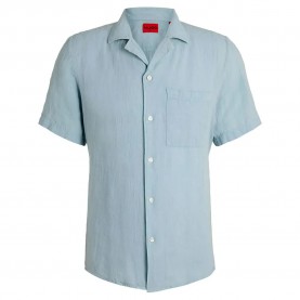 риза,с,къс,ръкав,мъжки,ризи,hugo,ellino,10248298,01,short,sleeve,shirt,blue
