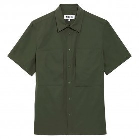 риза,с,къс,ръкав,мъжки,ризи,aigle,ais25mshi006,short,sleeve,shirt,green