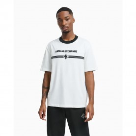 тениска,мъжки,тениски,armani,exchange,xm000274a,f12308u,short,sleeve,t,shirt,white