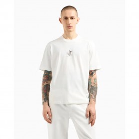 тениска,мъжки,тениски,armani,exchange,xm000363a,f12308u,short,sleeve,t,shirt,white