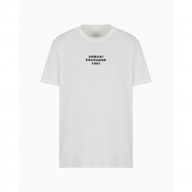 тениска,мъжки,тениски,armani,exchange,xm000540a,f10362u,short,sleeve,t,shirt,white,(off,white)
