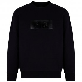 блуза,мъжки,пуловери,armani,exchange,xm000743a,f13047u,sweatshirt,black
