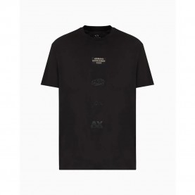 тениска,мъжки,тениски,armani,exchange,xm000755a,f13106u,short,sleeve,t,shirt,black