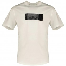 тениска,мъжки,тениски,armani,exchange,xm000786a,f10364u,short,sleeve,t,shirt,beige,(off,white)
