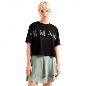 тениска,дамски,тениски,armani,exchange,xw000520a,f10359u,short,sleeve,t,shirt,black