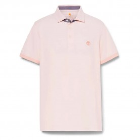 мъжки,блузи,с,яка,timberland,baboosic,brook,oxford,short,sleeve,polo,tropical,peach,(pink)