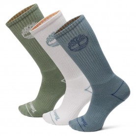 чорапи,мъжки,чорапи,timberland,bowden,fc,tree,logo,crew,socks,3,units,green,bay,(multicolor)