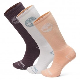 чорапи,мъжки,чорапи,timberland,bowden,fc,tree,logo,crew,socks,3,units,tropical,peach,(multicolor)
