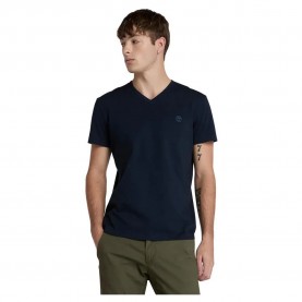 тениска,мъжки,тениски,timberland,dunstan,river,v,neck,short,sleeve,t,shirt,dark,sapphire,dark,denim,(blue)