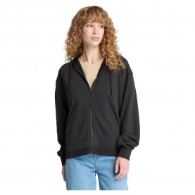 блуза,дамски,блузи,timberland,exeter,loop,back,full,zip,sweatshirt,black
