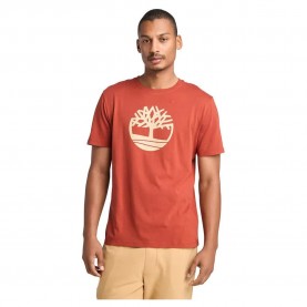 тениска,мъжки,тениски,timberland,kennebec,river,tree,logo,short,sleeve,t,shirt,burnt,henna,(orange)