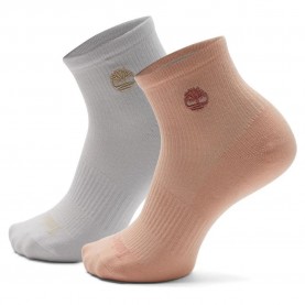 чорапи,дамски,чорапи,timberland,low,rider,rib,crew,socks,2,units,tropical,peach,(grey,pink)