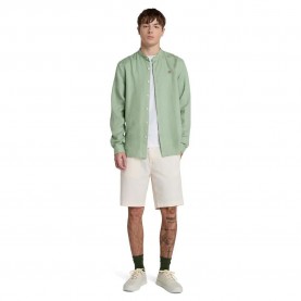риза,с,дълъг,ръкав,мъжки,ризи,timberland,mill,brook,linen,korean,collar,long,sleeve,shirt,dark,denim,(green)