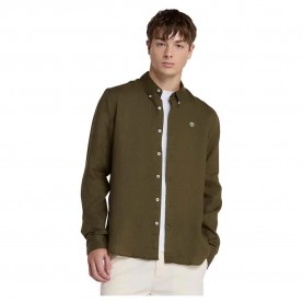 риза,с,дълъг,ръкав,мъжки,ризи,timberland,mill,brook,linen,long,sleeve,shirt,leaf,green,(green)