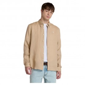 риза,с,дълъг,ръкав,мъжки,ризи,timberland,mill,brook,linen,long,sleeve,shirt,safari,(beige)