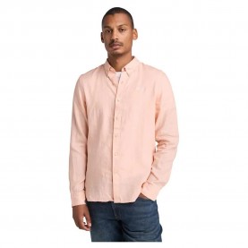 риза,с,дълъг,ръкав,мъжки,ризи,timberland,mill,brook,linen,long,sleeve,shirt,tropical,peach,(pink)
