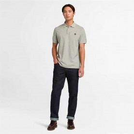 мъжки,блузи,с,яка,timberland,millers,river,pique,short,sleeve,polo,medium,grey,heather,(grey)
