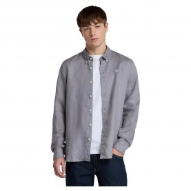 риза,с,дълъг,ръкав,мъжки,ризи,timberland,mill,brook,linen,long,sleeve,shirt,quicksilver,(grey)