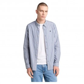 риза,с,дълъг,ръкав,мъжки,ризи,timberland,striped,long,sleeve,shirt,dark,denim,(grey)