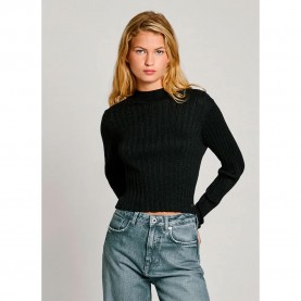 блуза,дамски,пуловери,дамски,плетени,дрехи,pepe,jeans,nicole,sweater,black