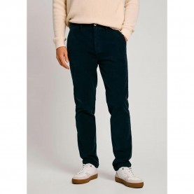 Панталони тип чино Pepe jeans PM211758 Slim Fit chino pants - Blue (Dulwich Blue) панталони,тип,чино,мъжки,панталони,pepe,jeans,pm211758,slim,fit,chino,pants,blue,(dulwich,blue)