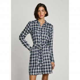 рокля,дамски,поли,и,рокли,pepe,jeans,polys,long,sleeve,short,dress,dulwich,blue,(blue)