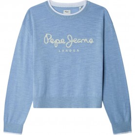 блуза,детски,блузи,pepe,jeans,shaila,sweater,blue,(azzurro,blue)