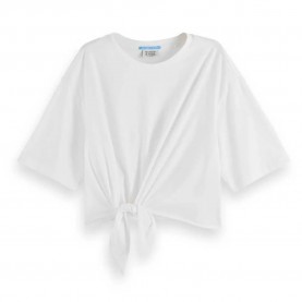 тениска,дамски,тениски,scotch,&,soda,u9a00657t,short,sleeve,t,shirt,white,(white)