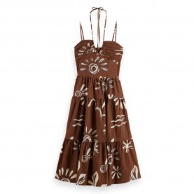 рокля,дамски,поли,и,рокли,scotch,&,soda,ufu00617t,dress,brown