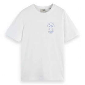 тениска,мъжки,тениски,scotch,&,soda,180047,regular,fit,short,sleeve,t,shirt,white,(white)