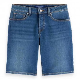 къси,панталони,мъжки,панталони,scotch,&,soda,ralston,slim,fit,denim,shorts,blue