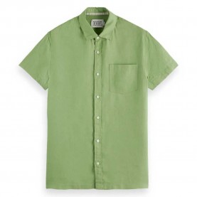 риза,с,къс,ръкав,мъжки,ризи,scotch,&,soda,seasonal,core,short,sleeve,shirt,green
