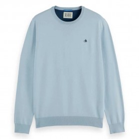 блуза,мъжки,пуловери,scotch,&,soda,seasonal,core,sweatshirt,shirting,blue,(blue)