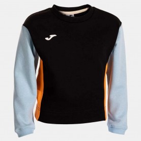блуза,детски,блузи,joma,stripe,adventure,sweatshirt,black,(black)