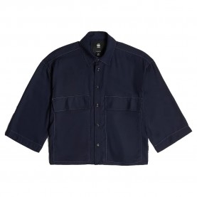 тениска,дамски,тениски,g,star,boxy,short,sleeve,t,shirt,osaka,blue,(blue)