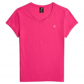 тениска,дамски,тениски,g,star,eyben,slim,2.0,short,sleeve,v,neck,t,shirt,pink,peacock,(pink)