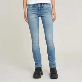 дънки,дамски,панталони,g,star,midge,slim,straight,jeans,blue,(faded,alloy,blue)