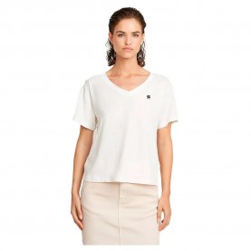тениска,дамски,тениски,g,star,open,relaxed,short,sleeve,v,neck,t,shirt,lt,chalk,(white)