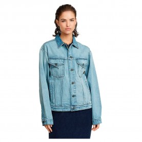 Яке G-Star Relaxed denim jacket - Blue (Sun Faded Cloudburst) яке,дамски,якета,и,палта,g,star,relaxed,denim,jacket,blue,(sun,faded,cloudburst)