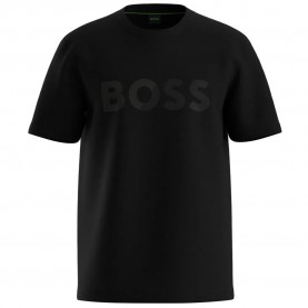 тениска,мъжки,тениски,дамски,тениски,boss,tape,logo,short,sleeve,t,shirt,black,(black)